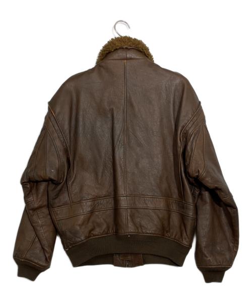 AVIREX（アヴィレックス）AVIREX (アヴィレックス) フライトジャケット ブラウン サイズ:Lの古着・服飾アイテム