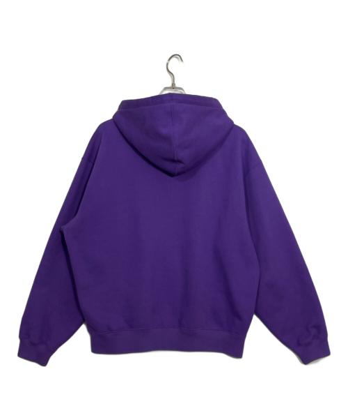 Champion（チャンピオン）Champion (チャンピオン) SUPREME (シュプリーム) ジップパーカー パープル サイズ:Lの古着・服飾アイテム