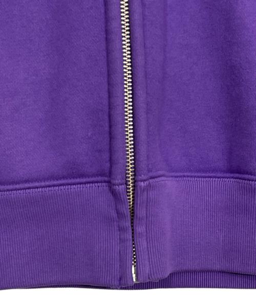 Champion（チャンピオン）Champion (チャンピオン) SUPREME (シュプリーム) ジップパーカー パープル サイズ:Lの古着・服飾アイテム