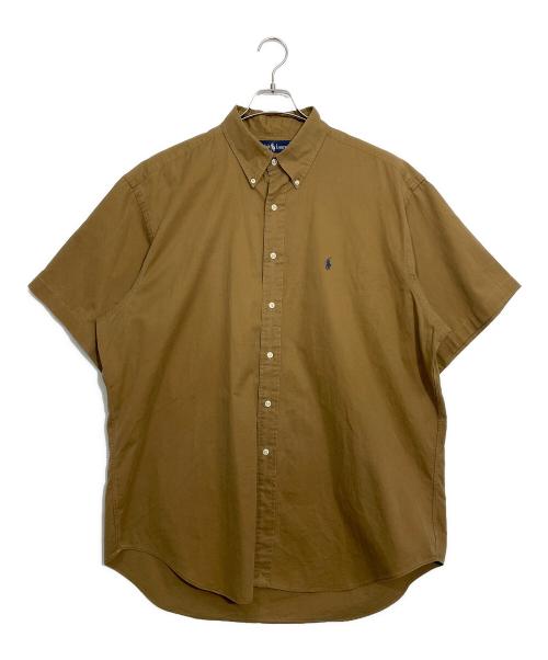 RALPH LAUREN（ラルフローレン）RALPH LAUREN (ラルフローレン) 半袖シャツ ブラウン サイズ:XLの古着・服飾アイテム