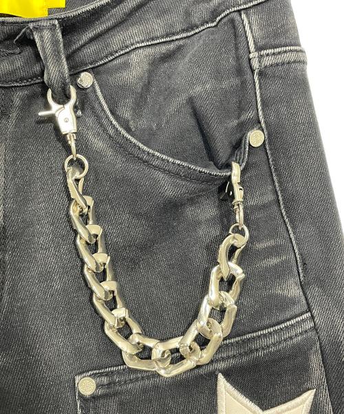 GUAPI（グアピ）GUAPI (グアピ) デニムパンツ ブラック サイズ:30の古着・服飾アイテム