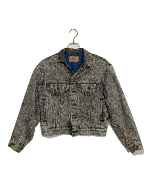 LEVI'S（リーバイス）LEVI'S (リーバイス) 裏ネルデニムジャケット グレー サイズ:Lの古着・服飾アイテム