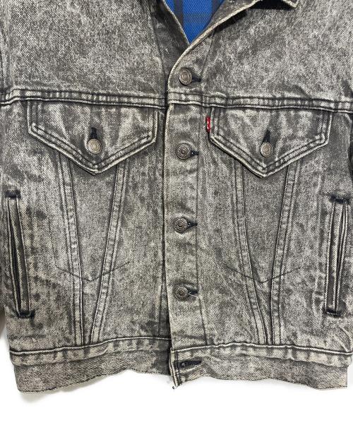 LEVI'S（リーバイス）LEVI'S (リーバイス) 裏ネルデニムジャケット グレー サイズ:Lの古着・服飾アイテム