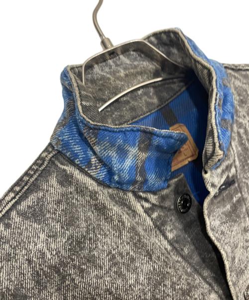 LEVI'S（リーバイス）LEVI'S (リーバイス) 裏ネルデニムジャケット グレー サイズ:Lの古着・服飾アイテム