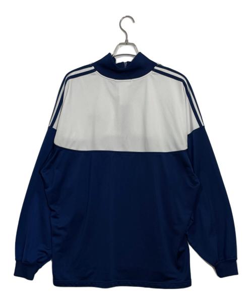 adidas（アディダス）adidas (アディダス) トラックジャケット ブルー×ホワイト サイズ:XLの古着・服飾アイテム
