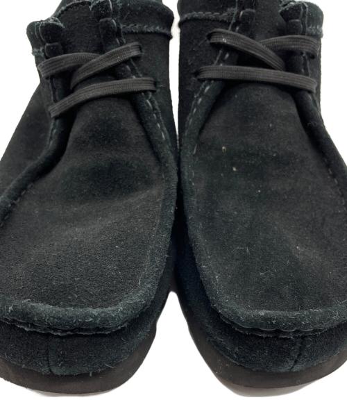 CLARKS（クラークス）CLARKS (クラークス) ワラビーシューズ ブラック サイズ:26.5の古着・服飾アイテム