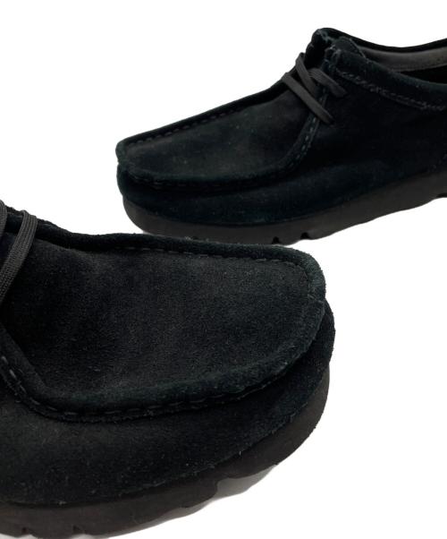 CLARKS（クラークス）CLARKS (クラークス) ワラビーシューズ ブラック サイズ:26.5の古着・服飾アイテム