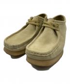 CLARKSクラークス）の古着「ワラビーシューズ」｜ベージュ