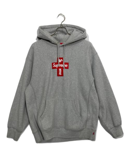 SUPREME（シュプリーム）SUPREME (シュプリーム) プルオーバーパーカー グレー サイズ:Lの古着・服飾アイテム
