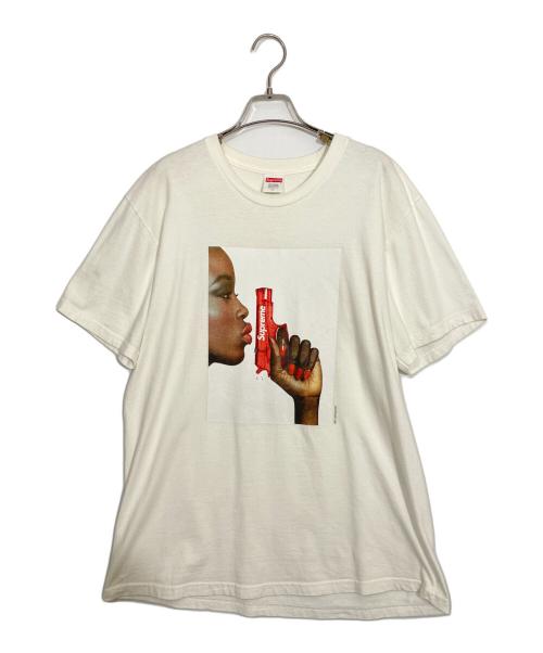 SUPREME（シュプリーム）SUPREME (シュプリーム) Tシャツ ホワイト サイズ:Lの古着・服飾アイテム