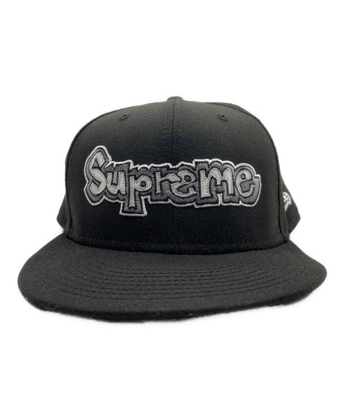 New Era（ニューエラ）New Era (ニューエラ) SUPREME (シュプリーム) キャップ ブラック サイズ:63.5㎝の古着・服飾アイテム