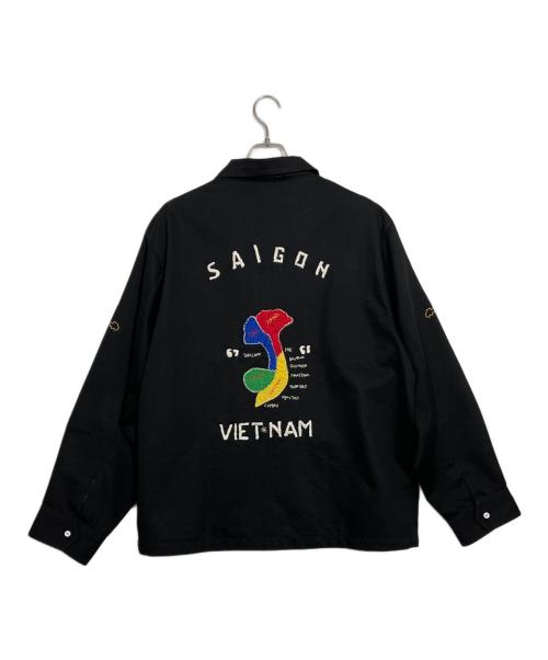 HOUSTON（ヒューストン）HOUSTON (ヒューストン) スイングトップ ブラック サイズ:44 未使用品の古着・服飾アイテム