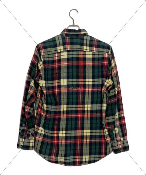 L.L.Bean（エルエルビーン）L.L.Bean (エルエルビーン) チェックネルシャツ グリーン×レッド サイズ:Sの古着・服飾アイテム