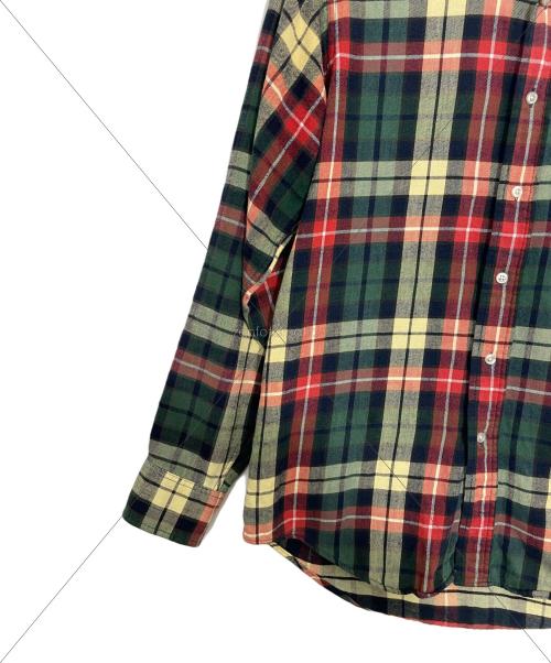 L.L.Bean（エルエルビーン）L.L.Bean (エルエルビーン) チェックネルシャツ グリーン×レッド サイズ:Sの古着・服飾アイテム