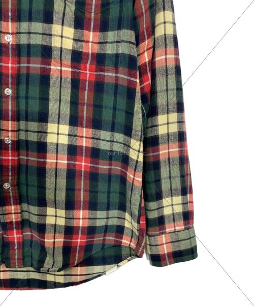 L.L.Bean（エルエルビーン）L.L.Bean (エルエルビーン) チェックネルシャツ グリーン×レッド サイズ:Sの古着・服飾アイテム