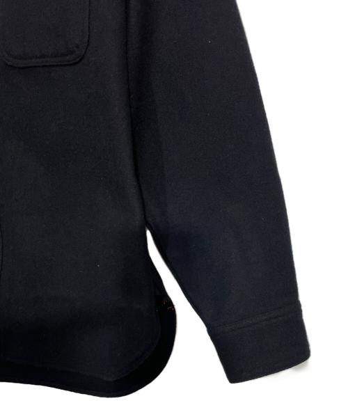 SUGAR CANE（シュガーケーン）SUGAR CANE (シュガーケーン) ウールシャツ ブラック サイズ:Sの古着・服飾アイテム