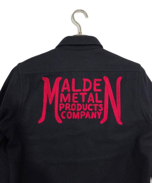 SUGAR CANE（シュガーケーン）SUGAR CANE (シュガーケーン) ウールシャツ ブラック サイズ:Sの古着・服飾アイテム