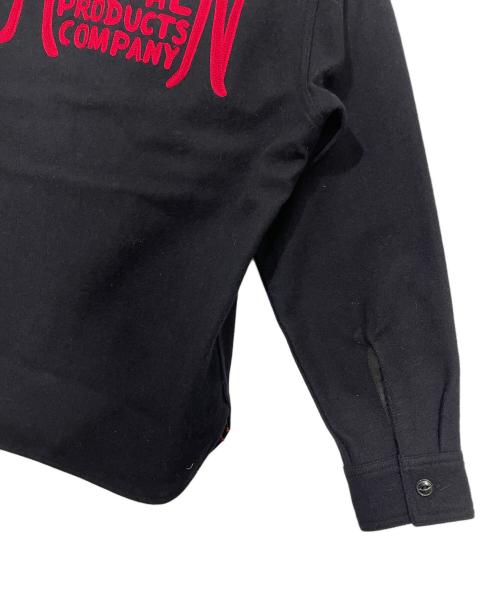 SUGAR CANE（シュガーケーン）SUGAR CANE (シュガーケーン) ウールシャツ ブラック サイズ:Sの古着・服飾アイテム