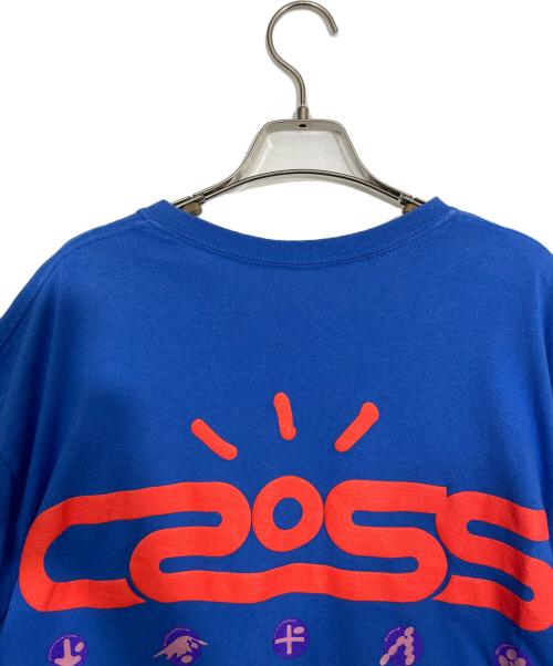 cactus jack（カクタス・ジャック）cactus jack (カクタス・ジャック) Travis Scott (トラヴィススコット) Tシャツ ブルー サイズ:Lの古着・服飾アイテム