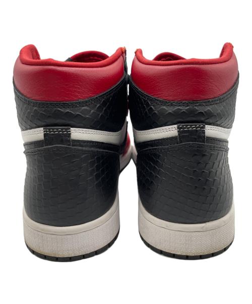 NIKE（ナイキ）NIKE (ナイキ) Air Jordan レッド×ブラック サイズ:27の古着・服飾アイテム