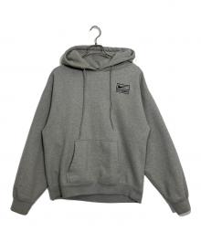 NIKE×stussy（ナイキ×ステューシー）の古着「プルオーバーパーカー」｜グレー