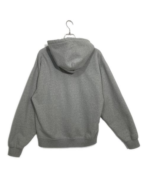 NIKE（ナイキ）NIKE (ナイキ) stussy (ステューシー) プルオーバーパーカー グレー サイズ:Sの古着・服飾アイテム