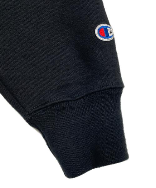 Champion（チャンピオン）Champion (チャンピオン) SUPREME (シュプリーム) プルオーバーパーカー ブラック サイズ:XLの古着・服飾アイテム