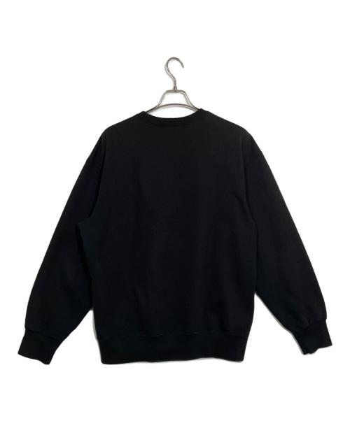 WTAPS（ダブルタップス）WTAPS (ダブルタップス) SUPREME (シュプリーム) クルーネックスウェット ブラック サイズ:Lの古着・服飾アイテム