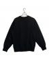 WTAPS (ダブルタップス) SUPREME (シュプリーム) クルーネックスウェット ブラック サイズ:L：20000円