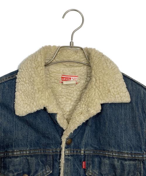 LEVI'S（リーバイス）LEVI'S (リーバイス) 裏ボアデニムジャケット ブルー サイズ:36の古着・服飾アイテム
