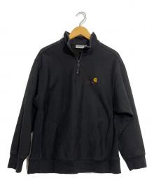 CarHartt（カーハート）の古着「ハーフジップスウェット」｜ブラック