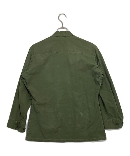 US ARMY（ユーエスアーミー）US ARMY (ユーエスアーミー) ジャングルファティーグジャケット オリーブ サイズ:不明の古着・服飾アイテム