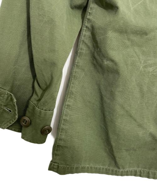 US ARMY（ユーエスアーミー）US ARMY (ユーエスアーミー) ジャングルファティーグジャケット オリーブ サイズ:不明の古着・服飾アイテム