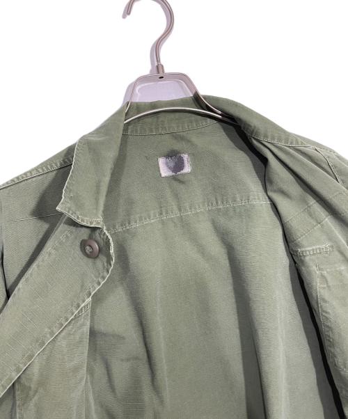 US ARMY（ユーエスアーミー）US ARMY (ユーエスアーミー) ジャングルファティーグジャケット オリーブ サイズ:不明の古着・服飾アイテム