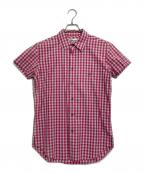 Vivienne Westwood manヴィヴィアン ウェストウッド マン）の古着「チェックシャツ」｜ピンク×グレー
