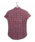 Vivienne Westwood man (ヴィヴィアン ウェストウッド マン) チェックシャツ ピンク×グレー サイズ:46：6000円