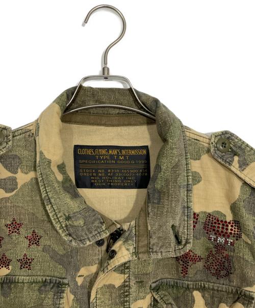 TMT（ティーエムティー）TMT (ティーエムティー) M65フィールドジャケット カーキ サイズ:XLの古着・服飾アイテム