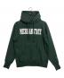 Champion REVERSE WEAVE（チャンピオン リバース ウィーブ）の古着「プルオーバーパーカー」｜グリーン