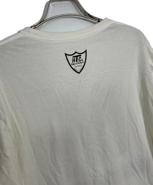 M（エム）M (エム) htc (エイチティーシー) 半袖Tシャツ ホワイト サイズ:XLの古着・服飾アイテム