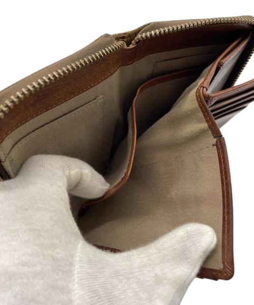 BAGGY PORT（バギーポート）BAGGY PORT (バギーポート) 2つ折り財布 ブラウンの古着・服飾アイテム