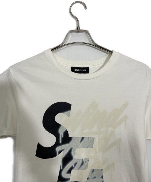 WIND AND SEA（ウィンダンシー）WIND AND SEA (ウィンダンシー) Tシャツ ホワイト サイズ:Mの古着・服飾アイテム