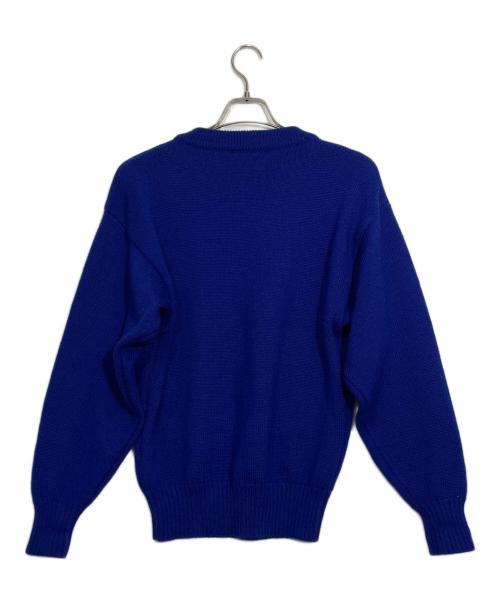 SHULZ（シュルツ）SHULZ (シュルツ) ニット ブルー サイズ:Mの古着・服飾アイテム