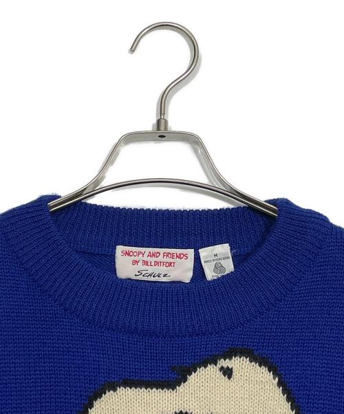 SHULZ（シュルツ）SHULZ (シュルツ) ニット ブルー サイズ:Mの古着・服飾アイテム