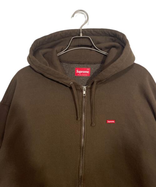 SUPREME（シュプリーム）SUPREME (シュプリーム) ジップパーカー ブラウン サイズ:Lの古着・服飾アイテム