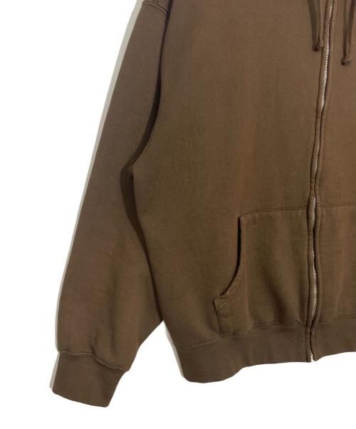SUPREME（シュプリーム）SUPREME (シュプリーム) ジップパーカー ブラウン サイズ:Lの古着・服飾アイテム