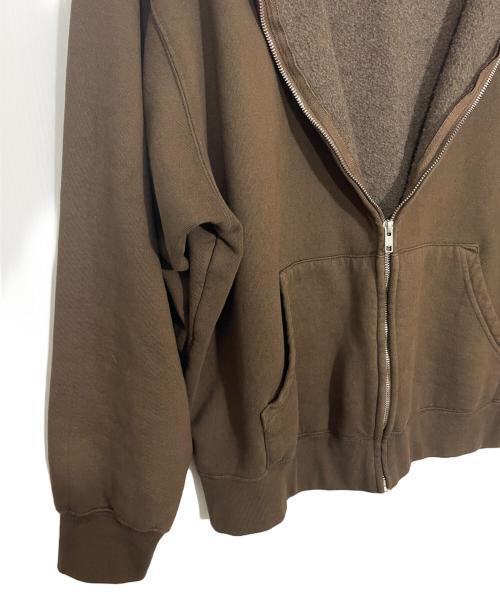 SUPREME（シュプリーム）SUPREME (シュプリーム) ジップパーカー ブラウン サイズ:Lの古着・服飾アイテム