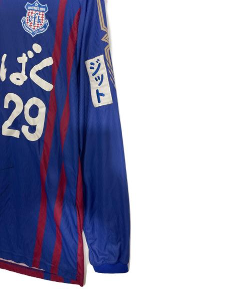 MIZUNO（ミズノ）MIZUNO (ミズノ) サッカーユニフォーム レッド×ブルー サイズ:Lの古着・服飾アイテム