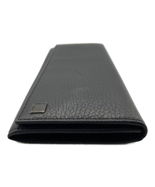 dunhill（ダンヒル）dunhill (ダンヒル) 長財布 ブラックの古着・服飾アイテム