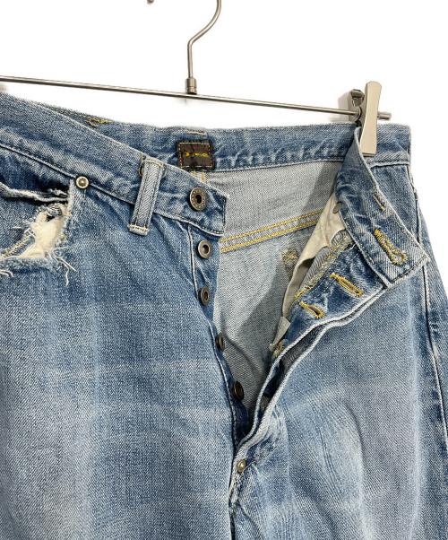 LEE（リー）LEE (リー) カットオフデニムパンツ ブルー サイズ:W30の古着・服飾アイテム