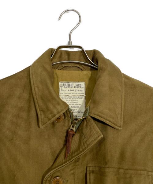 COLIMBO（コリンボ）COLIMBO (コリンボ) ライトデッキジャケット オリーブ サイズ:Ｌ38-40の古着・服飾アイテム